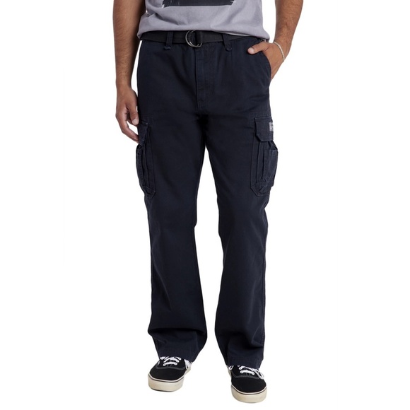 UNIONBAY Black Cargo Pants for Men - Picture 1 of 4